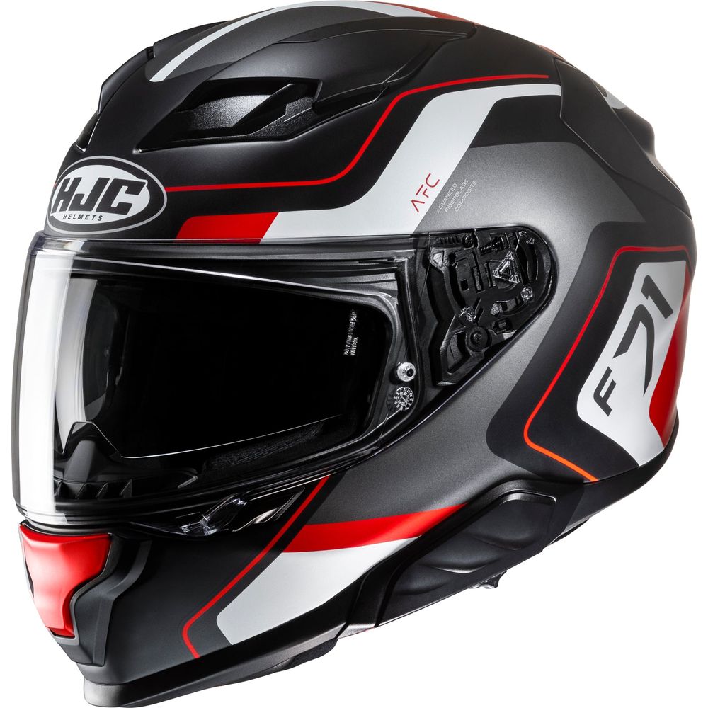 HJC F71 Arcan Full Face Helmet MC1SF Red