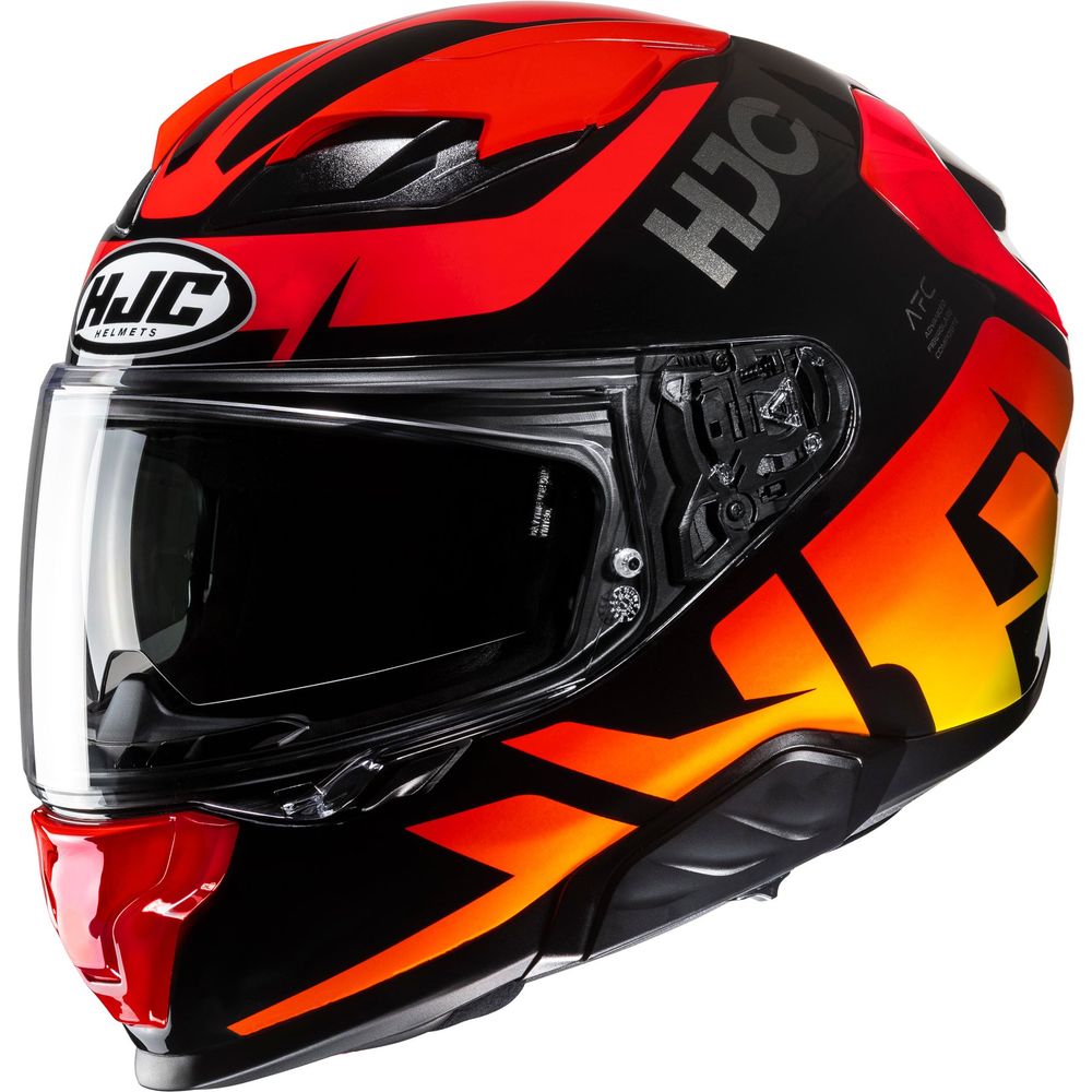 HJC F71 Bard Full Face Helmet MC1 Red - FREE UK Shipping, FREE 365 Day Returns | Moto Central