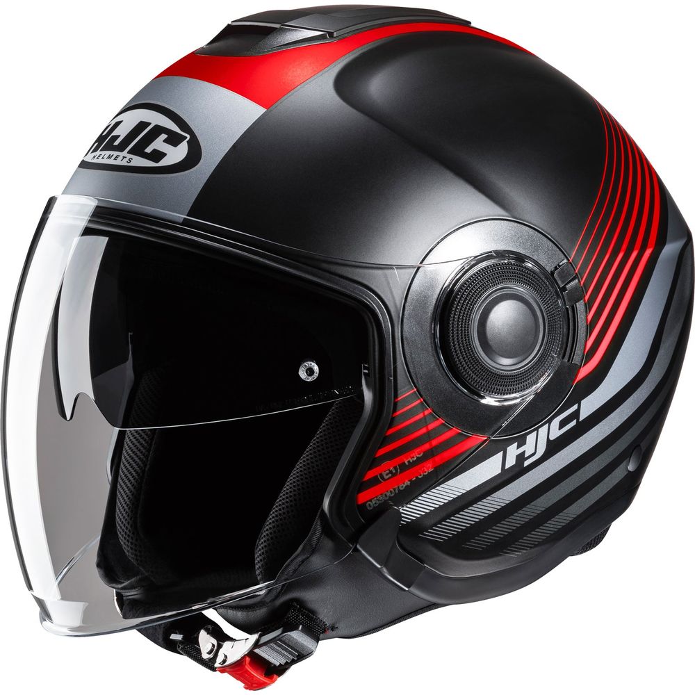 HJC I40N Dova Open Face Helmet MC1SF Red