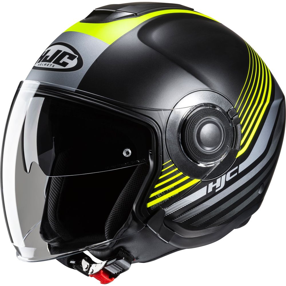 HJC I40N Dova Open Face Helmet MC3HSF Yellow