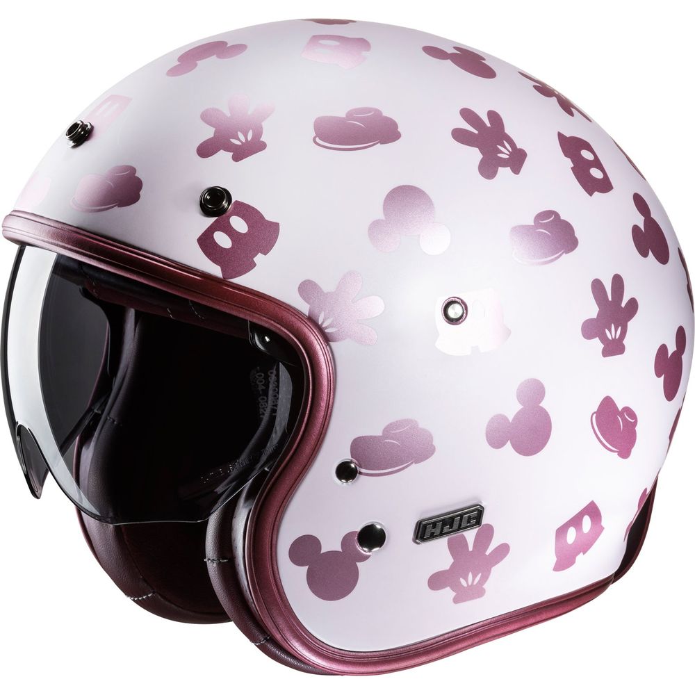 HJC V31 Disney Mickey Open Face Helmet MC8SF Pink