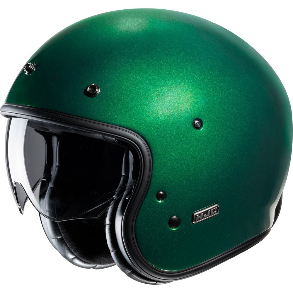 HJC V31 Open Face Helmet Green