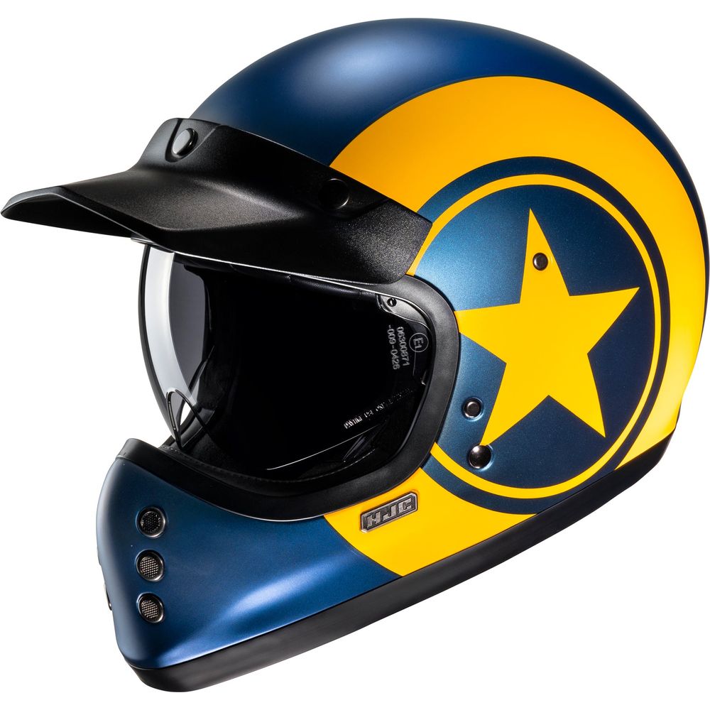 HJC V60 Nyx Full Face Helmet MC3SF Yellow