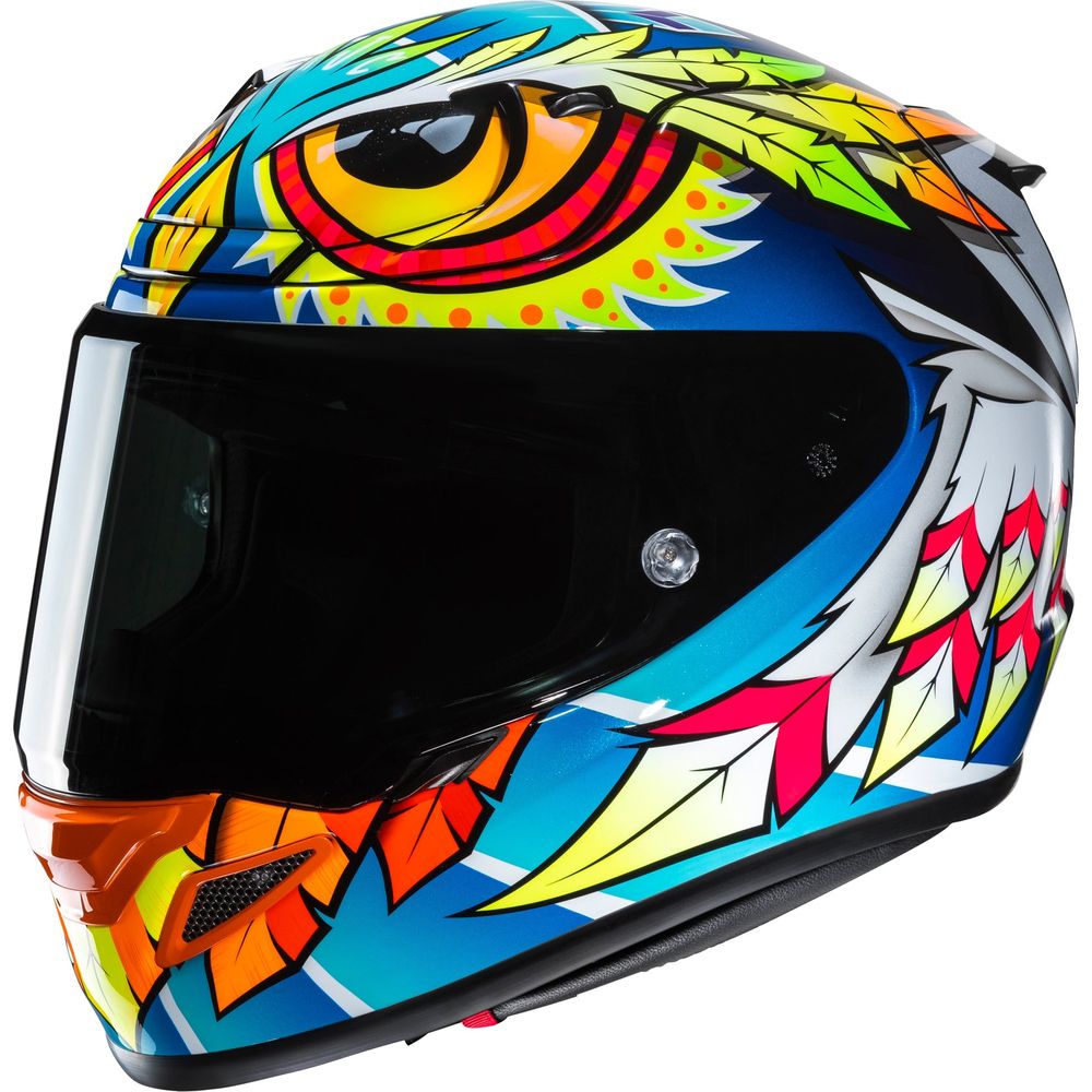 HJC RPHA 12 Spasso Full Face Helmet MC3H Blue - FREE UK Shipping, FREE 365 Day Returns | Moto Central