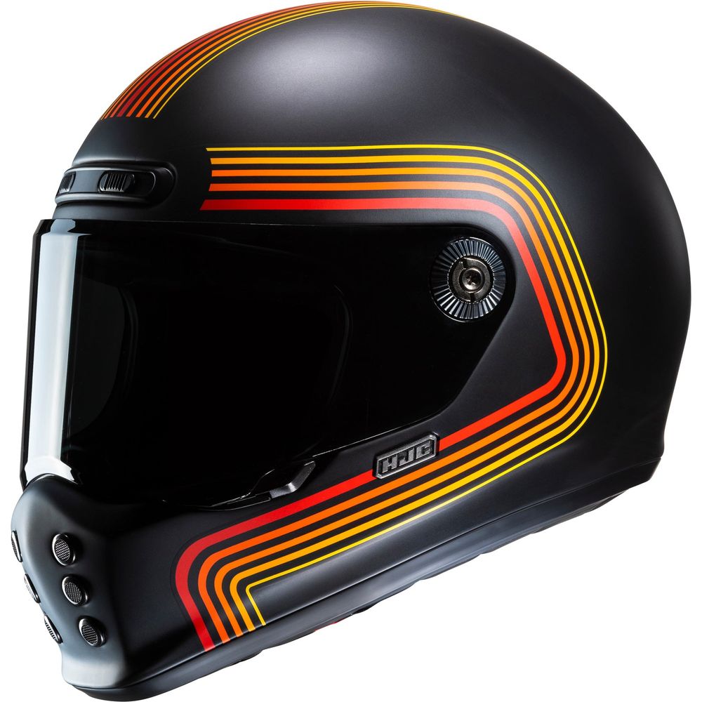 HJC V10 Foni Full Face Helmet MC1SF Red