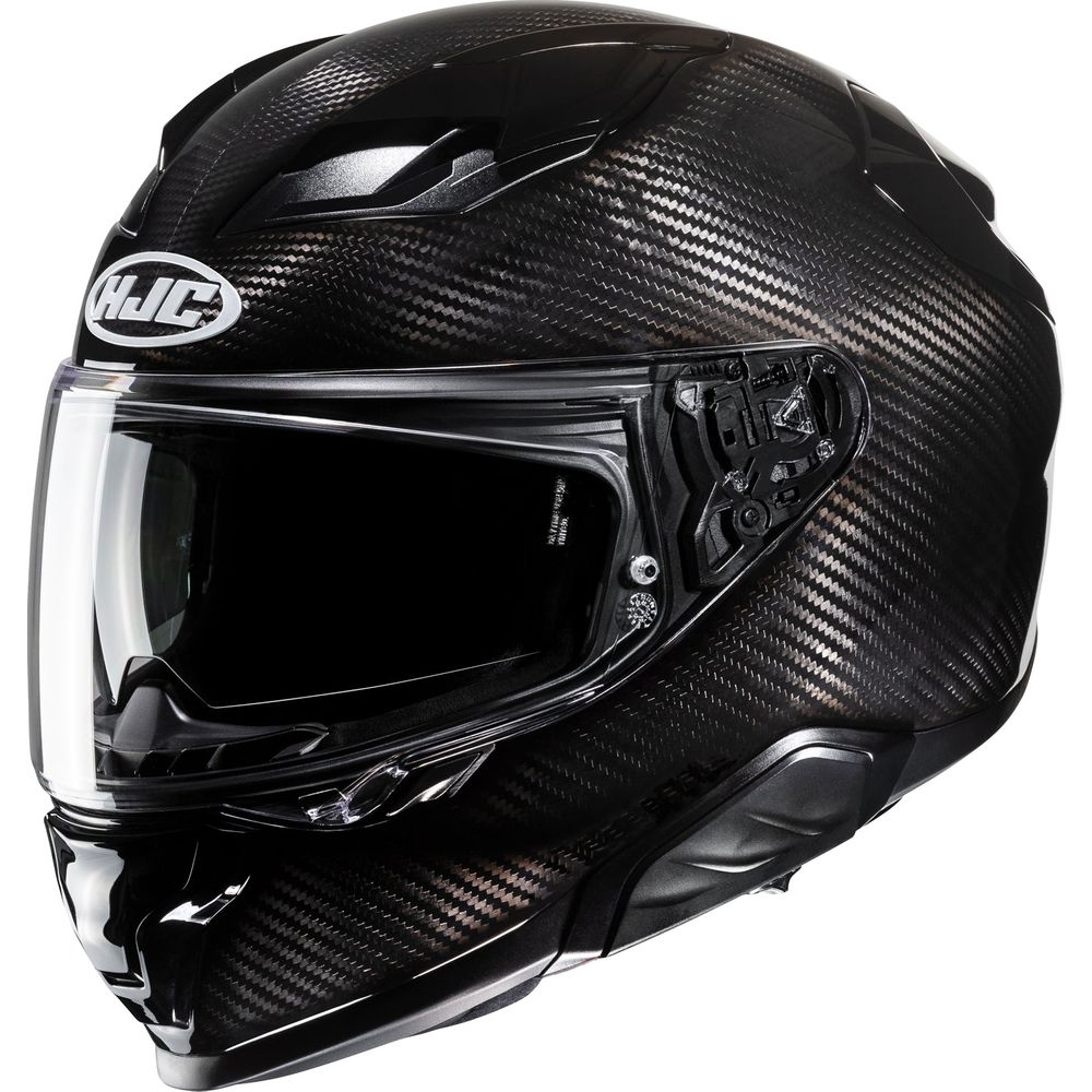 HJC F71 Full Face Helmet Carbon - FREE UK Shipping, FREE 365 Day Returns | Moto Central