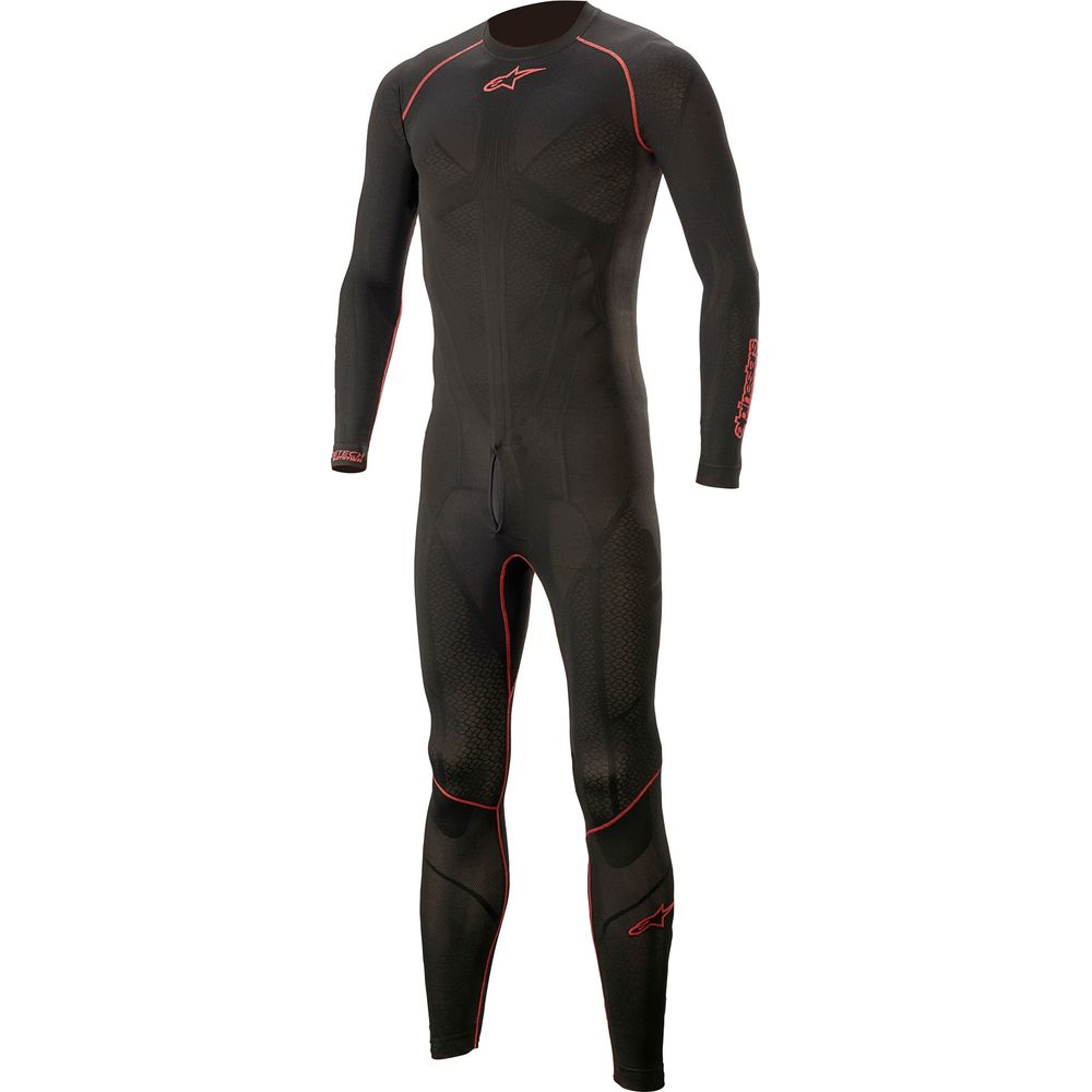 Alpinestars Ride Tech Lite 1Pc Base Layer Undersuit Black / Red