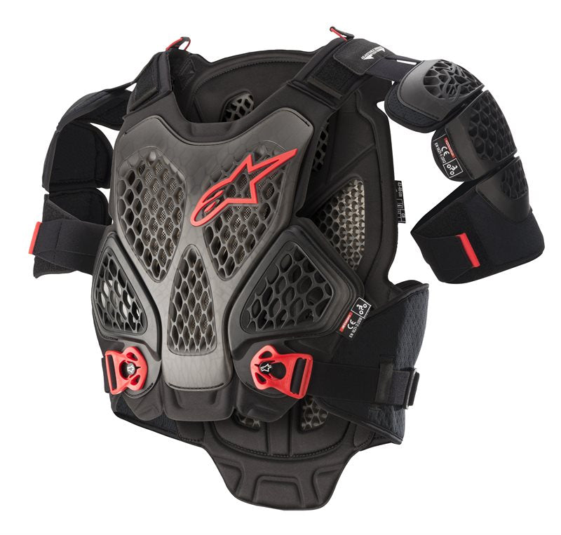 Alpinestars A-6 Chest Protector Black / Anthracite / Red