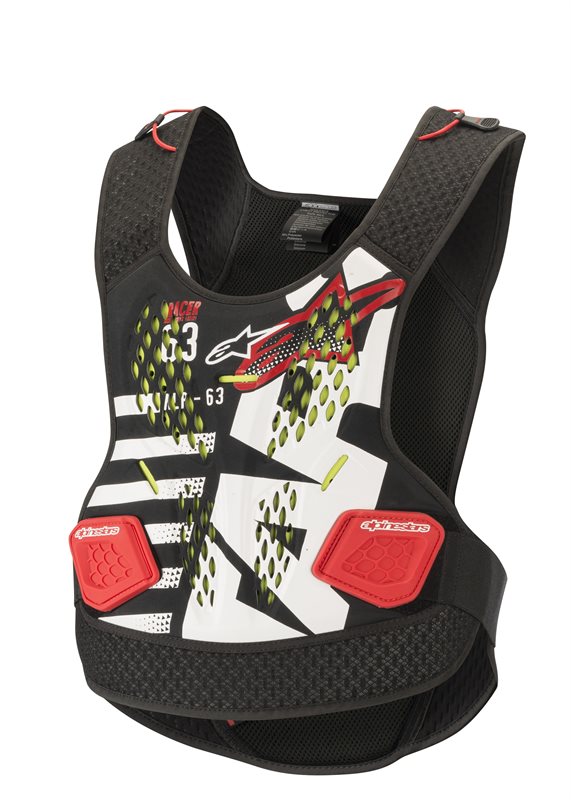 Alpinestars Sequence Chest Protector Black / White / Red