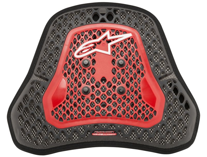 Alpinestars Nucleon KR-Cell Cis Chest Protector Transparent Smoke / Red