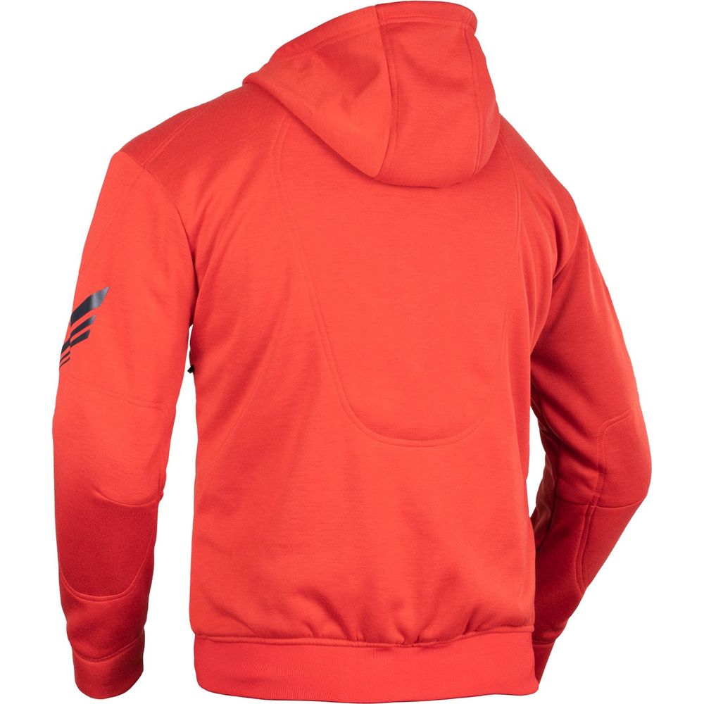 Oxford Super 2.0 Hoodie Sports Red - FREE UK Shipping, FREE 365 Day Returns | Moto Central