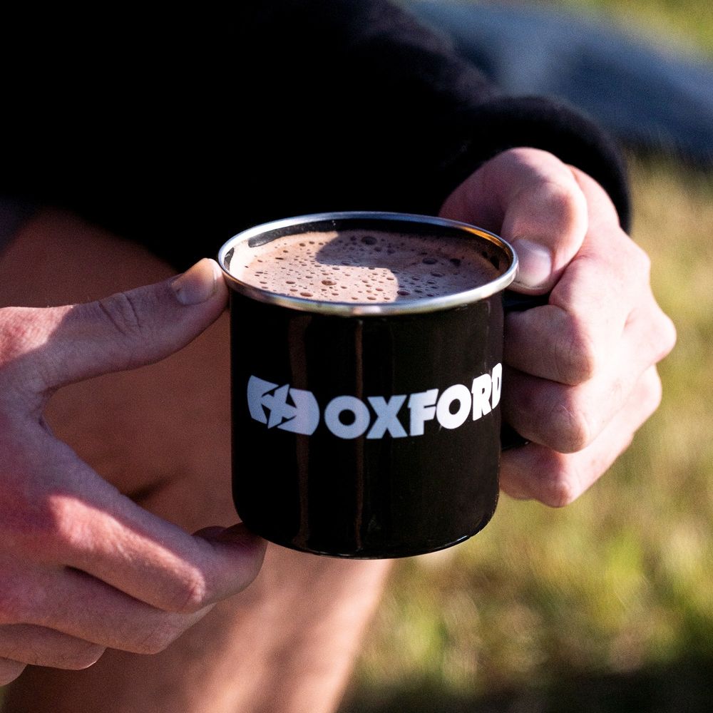 Oxford Enamel Camping Mug Black - 350ml