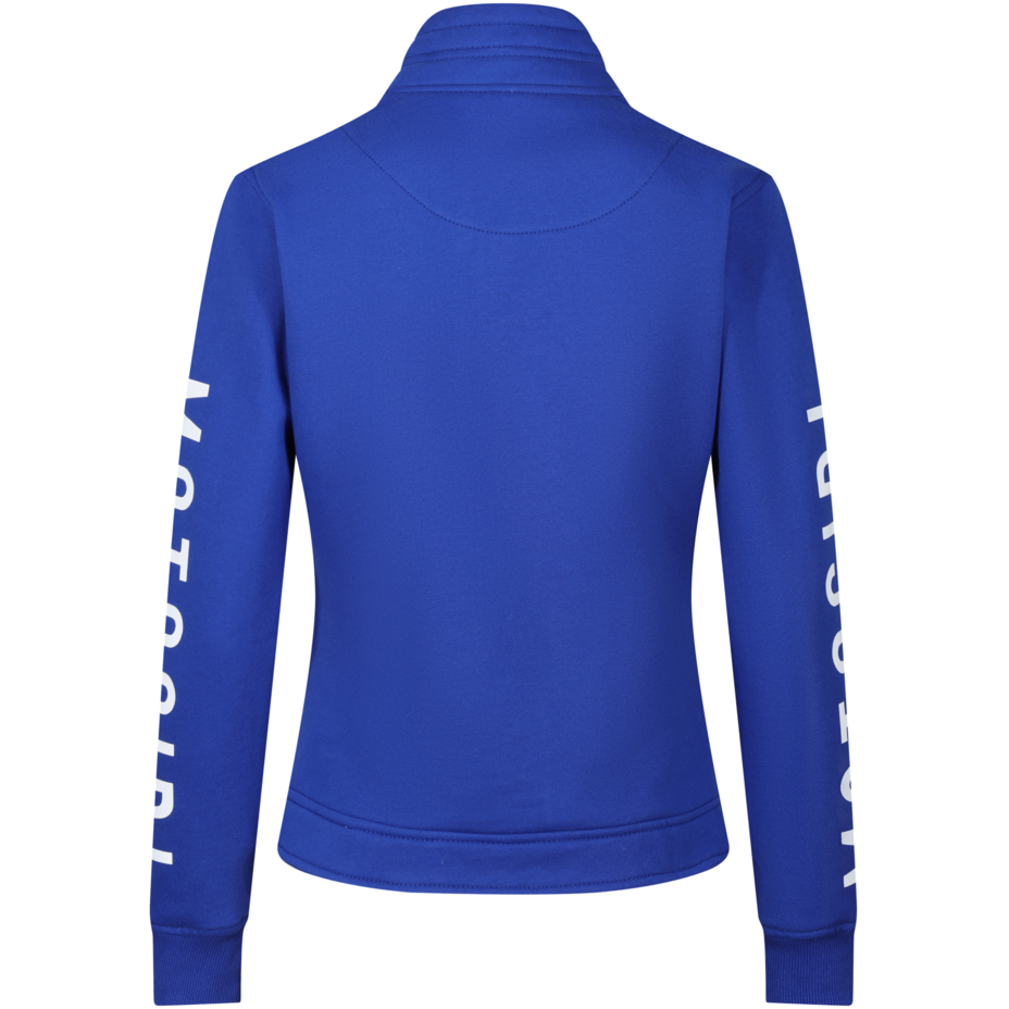 MotoGirl M-Patch Ladies Sweatshirt Blue - FREE UK Shipping, FREE 365 Day Returns | Moto Central