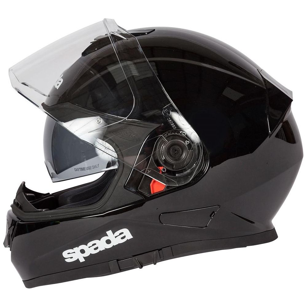 Spada RP-One Plain Full Face Helmet Black - FREE UK Shipping, FREE 365 Day Returns | Moto Central