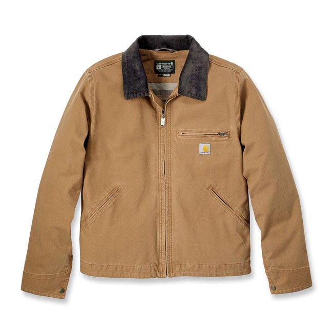 Carhartt Duck Detroit Relaxed Fit Jacket Brown