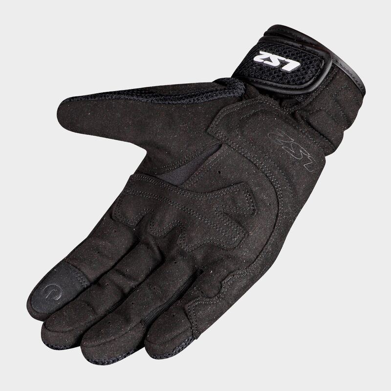 LS2 Kubra Ladies Mesh / Leather Gloves Black - FREE UK Shipping, FREE 365 Day Returns | Moto Central