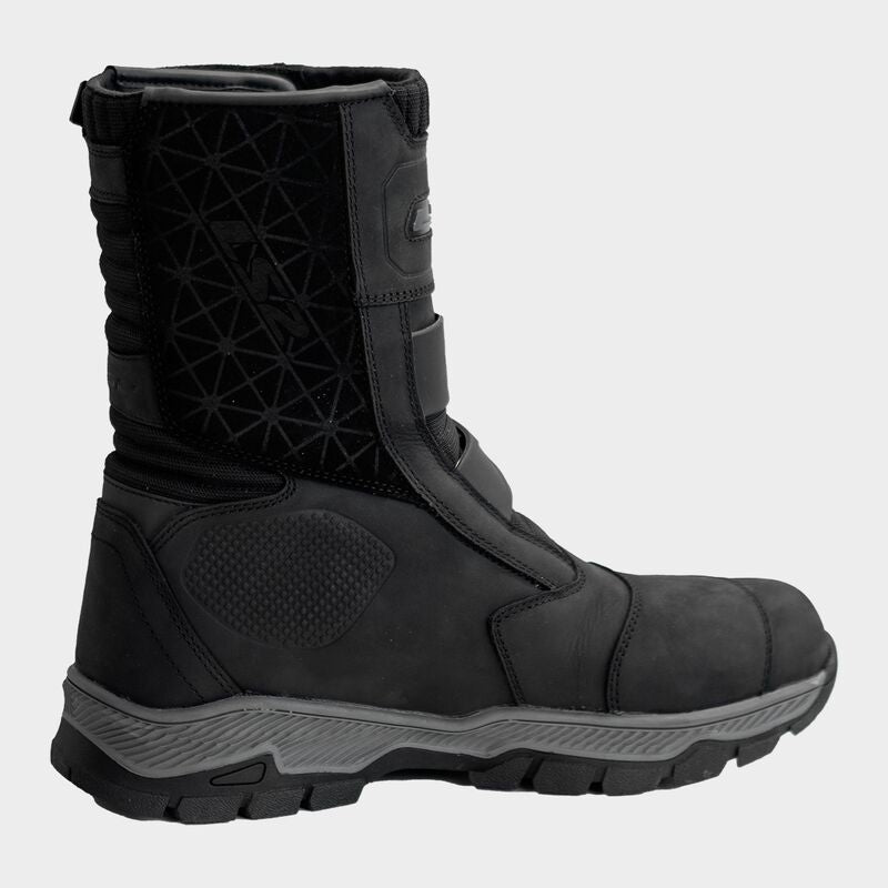 LS2 Adventure Waterproof Leather Boots Black - FREE UK Shipping, FREE 365 Day Returns | Moto Central