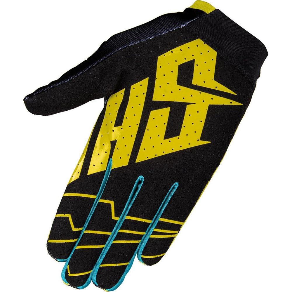 Shot Skin Gloves Yellow - FREE UK Shipping, FREE 365 Day Returns | Moto Central