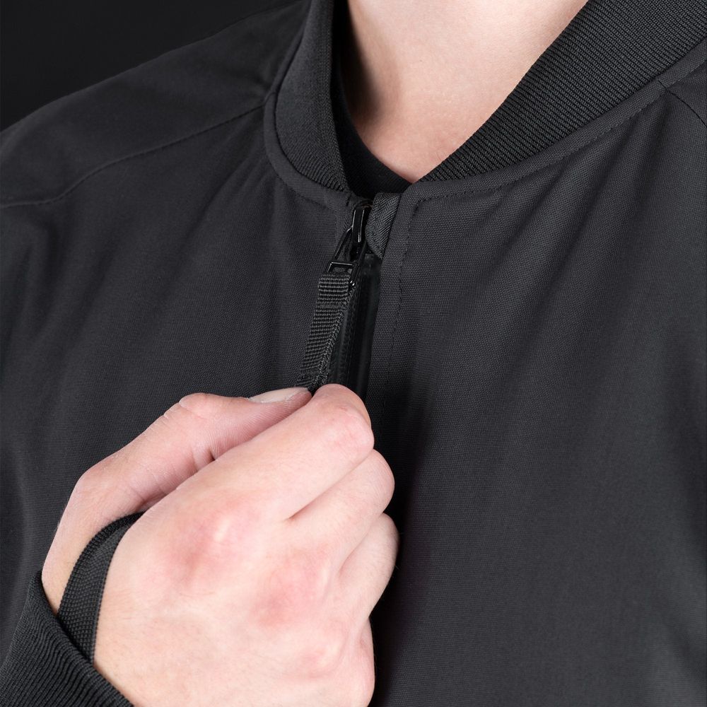 Oxford Bomber Dry2Dry Textile Jacket Black - FREE UK Shipping, FREE 365 Day Returns | Moto Central