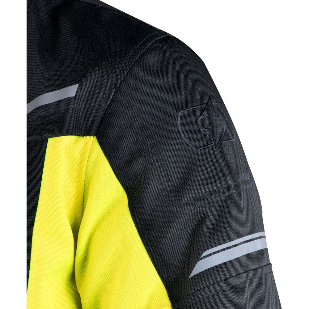 Oxford Metro 2.0 Textile Jacket Black / Fluo Yellow