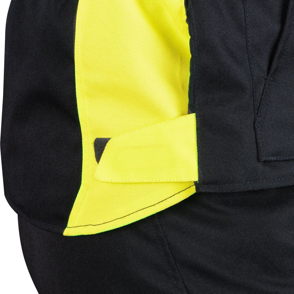 Oxford Metro 2.0 Textile Jacket Black / Fluo Yellow