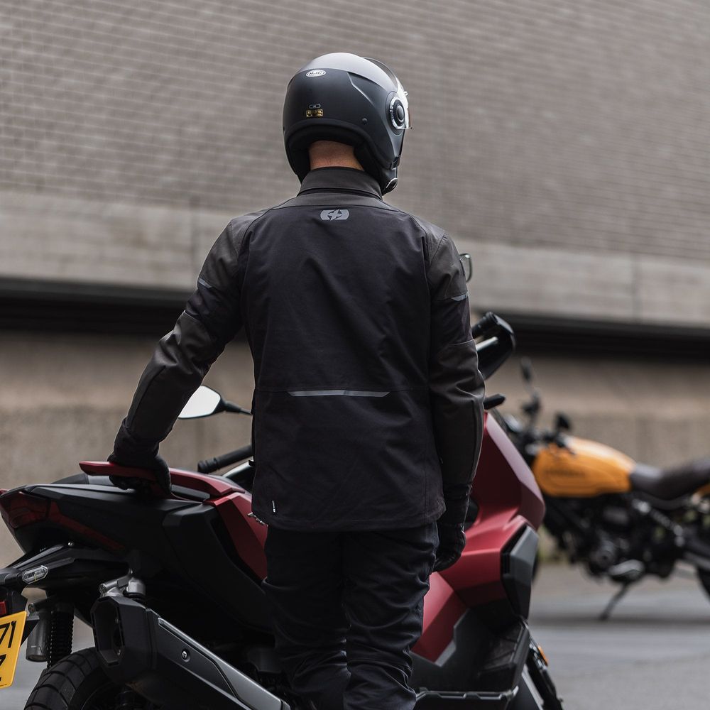 Oxford Barkston Dry2Dry Textile Jacket Black  - FREE UK Shipping, FREE 365 Day Returns | Moto Central