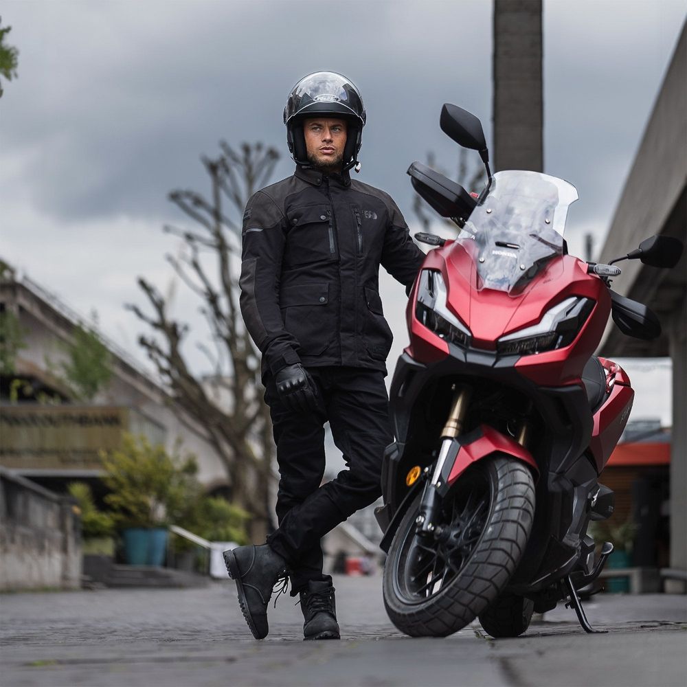 Oxford Barkston Dry2Dry Textile Jacket Black  - FREE UK Shipping, FREE 365 Day Returns | Moto Central