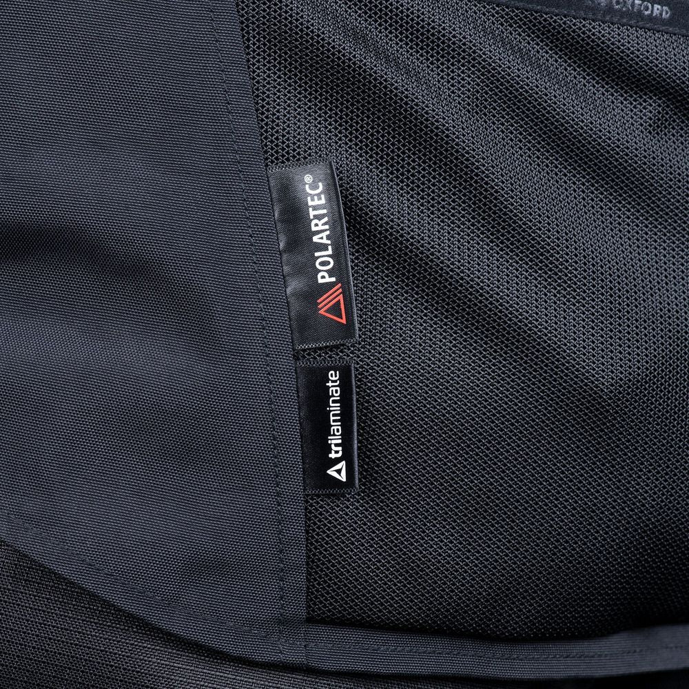 Oxford Stormland Dry2Dry Textile Jacket Tech Black  - FREE UK Shipping, FREE 365 Day Returns | Moto Central