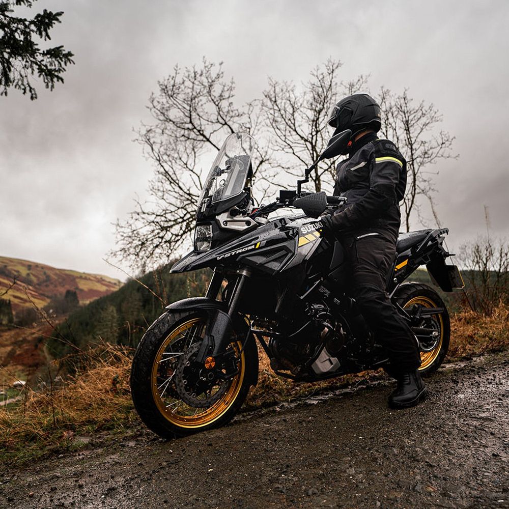 Oxford Stormland Dry2Dry Textile Trouser Tech Black - FREE UK Shipping, FREE 365 Day Returns | Moto Central