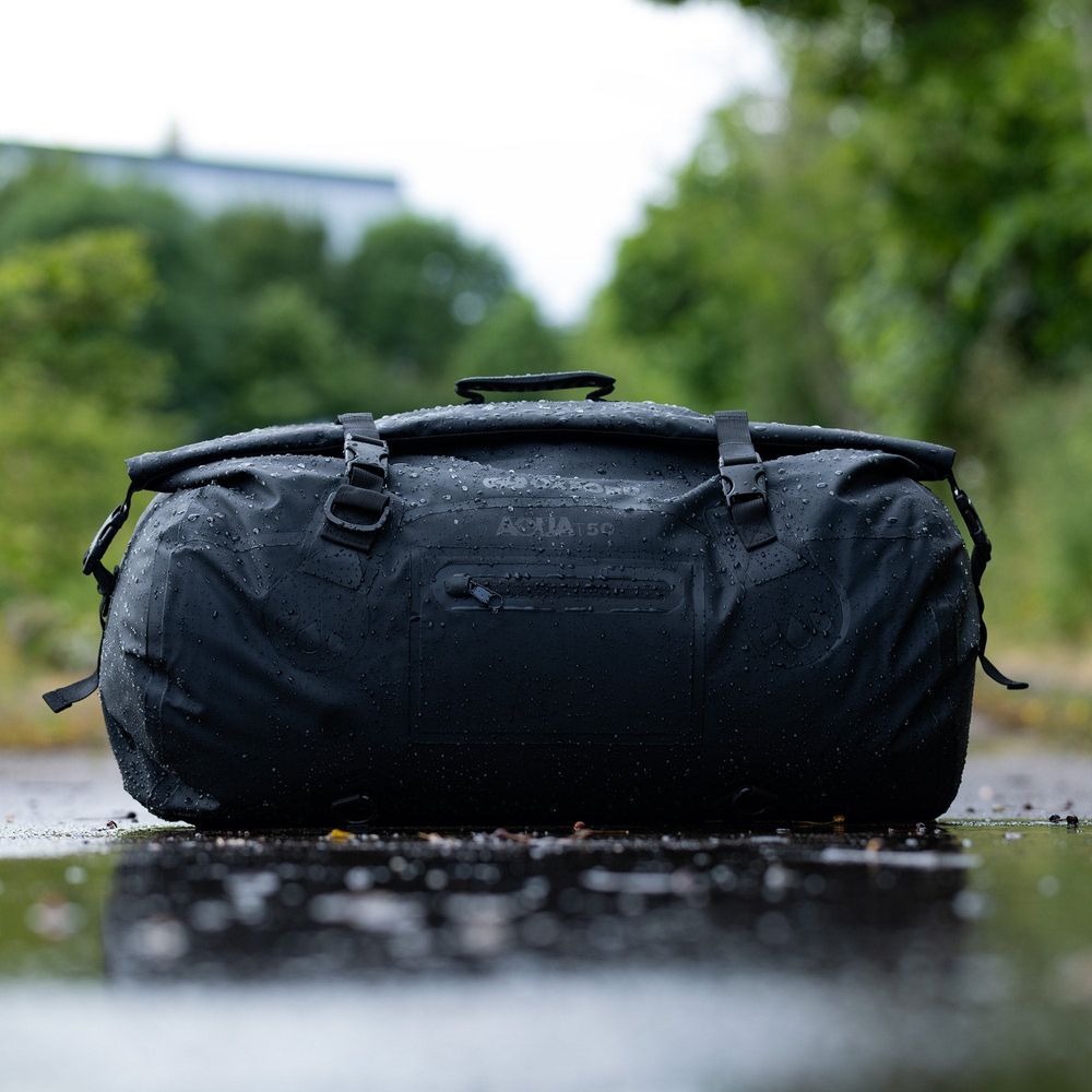 Oxford Aqua T50 Roll Bag Black - 50 Litres  - FREE UK Shipping, FREE 365 Day Returns | Moto Central