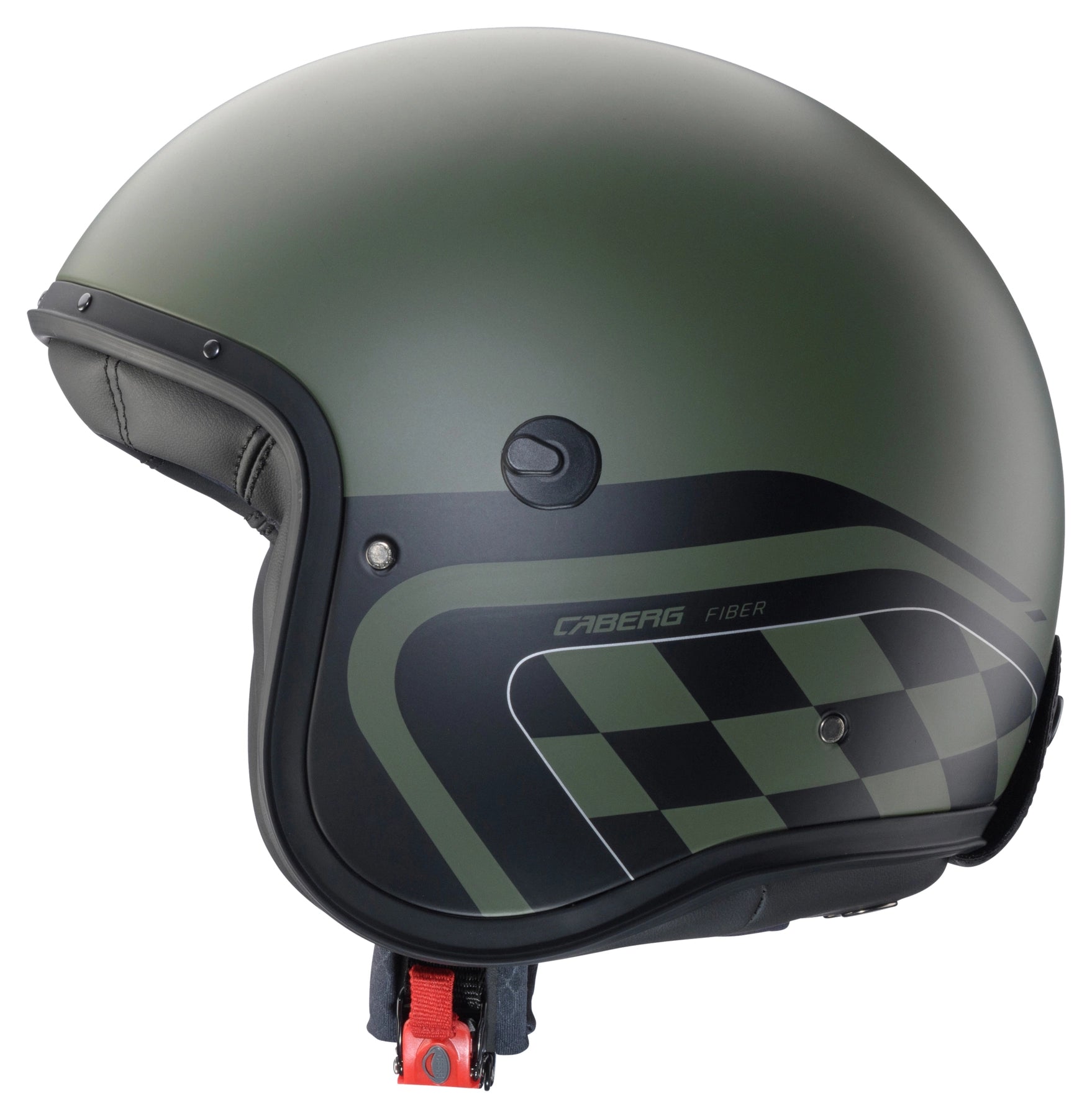 Caberg Freeride X Daytona Open Face Helmet Matt Military Green / Black / Silver