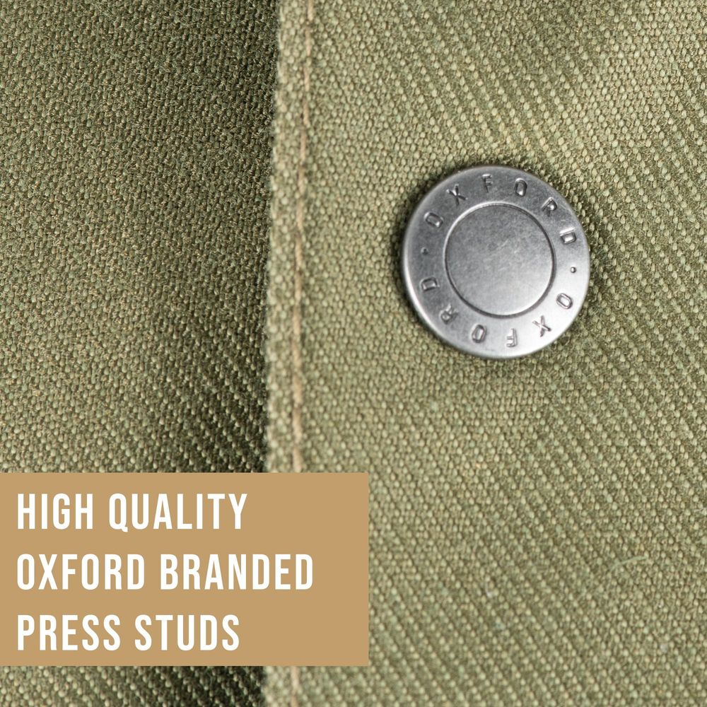 Oxford Original Approved AA Shirt Khaki - FREE UK Shipping, FREE 365 Day Returns | Moto Central