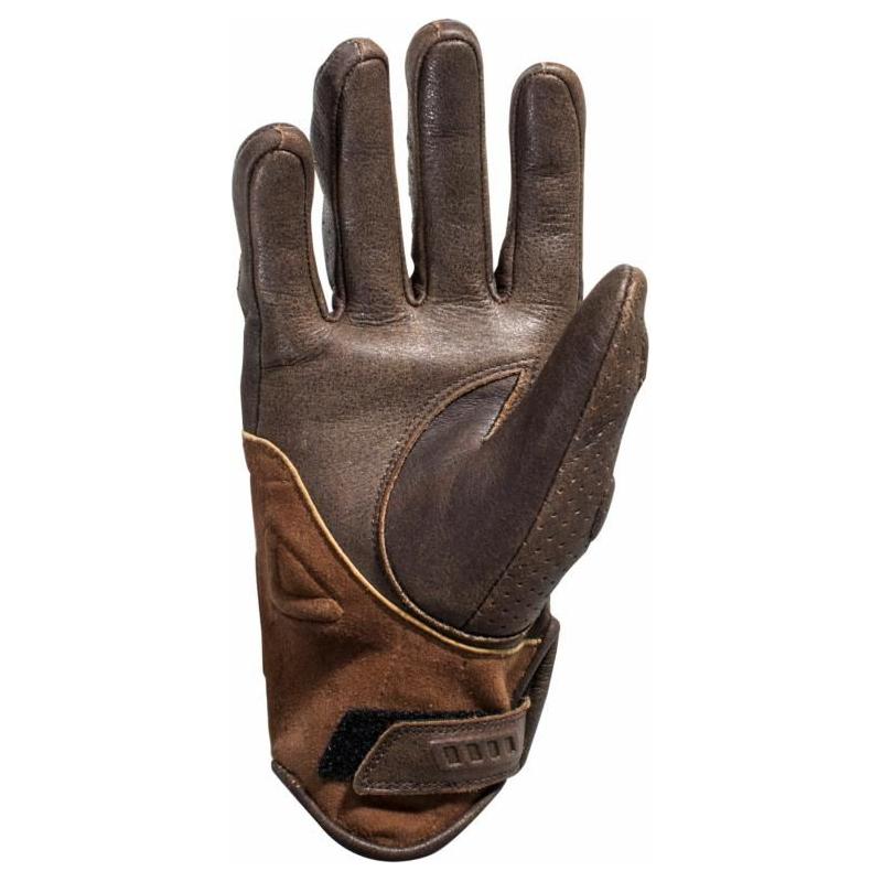 Rukka Bingham Leather / Textile Gloves Dark Brown