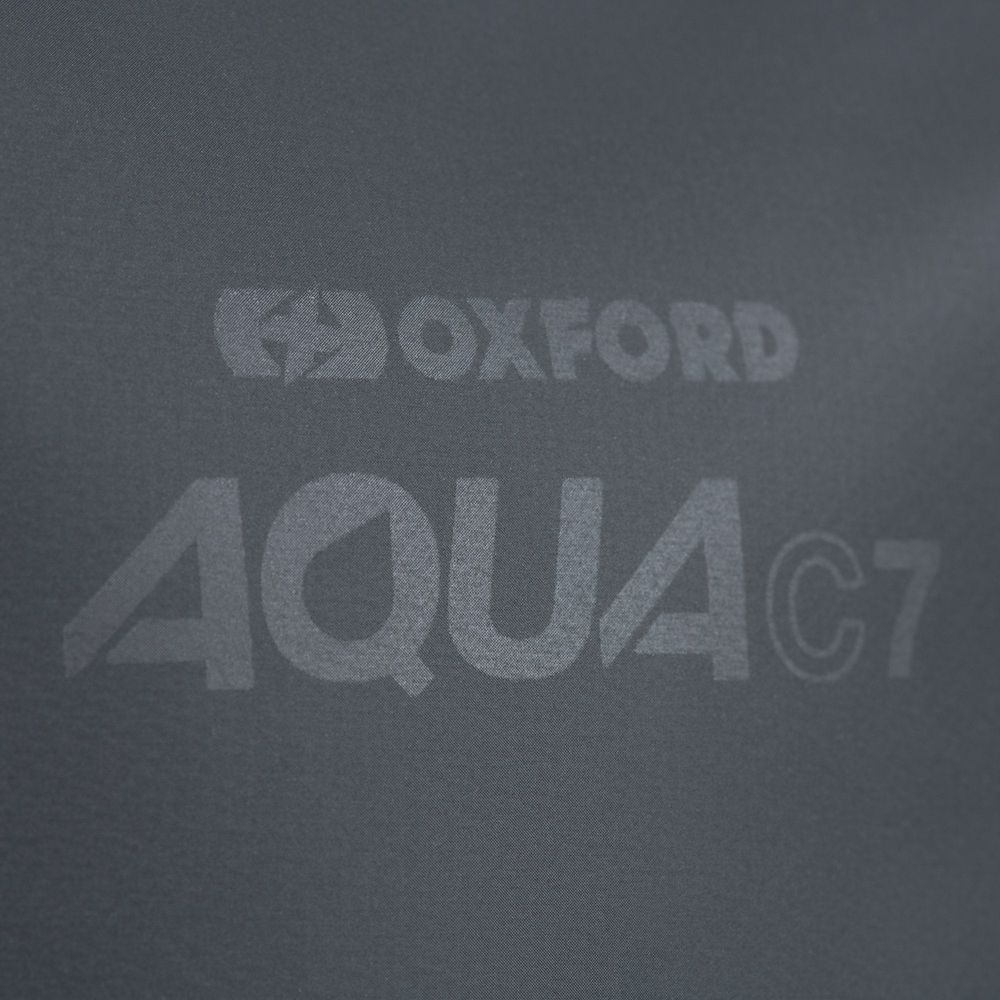 Oxford Aqua C7 Crash Bar Bag Black - 7 Litres