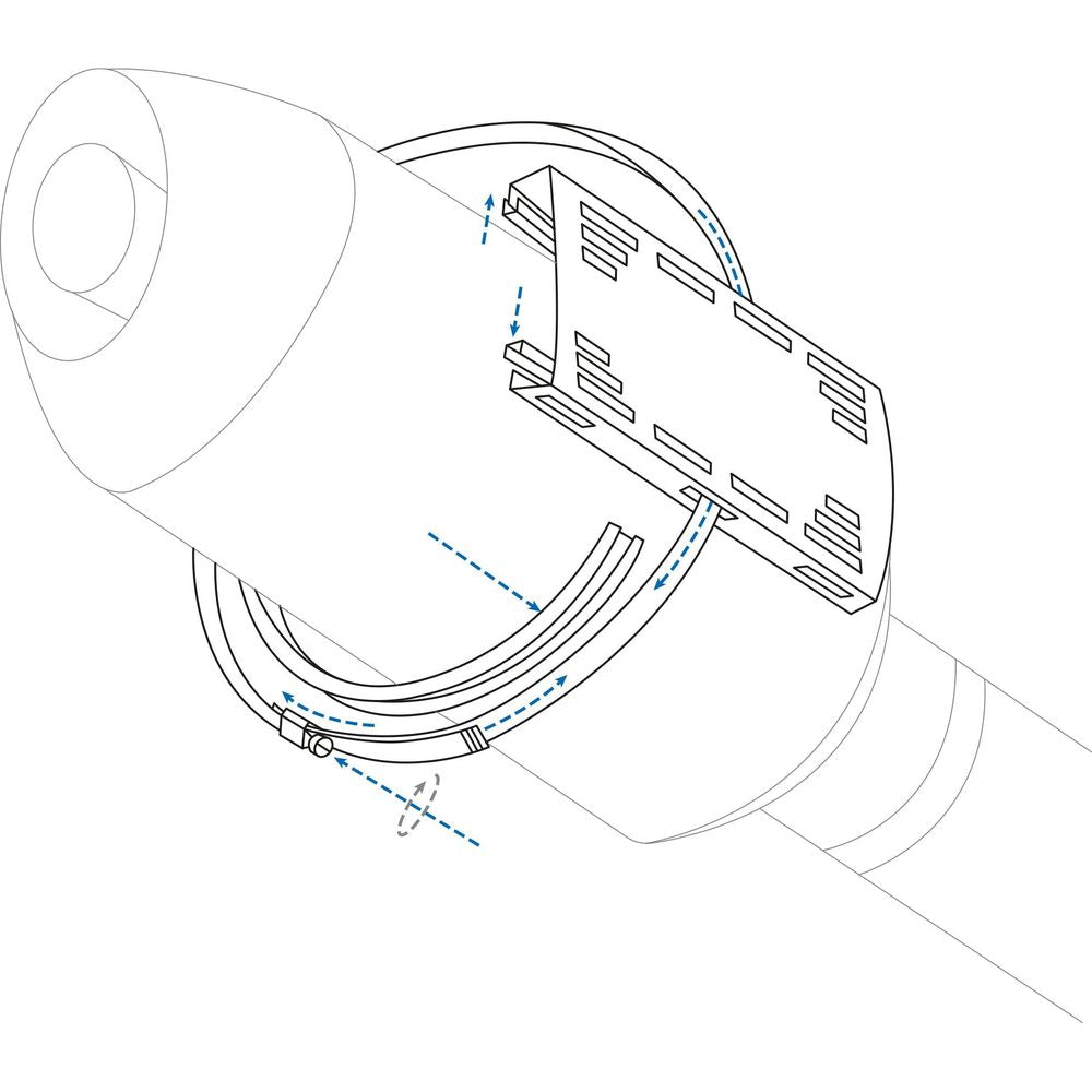 Oxford Can Guard Exhaust Heat Shield Silver