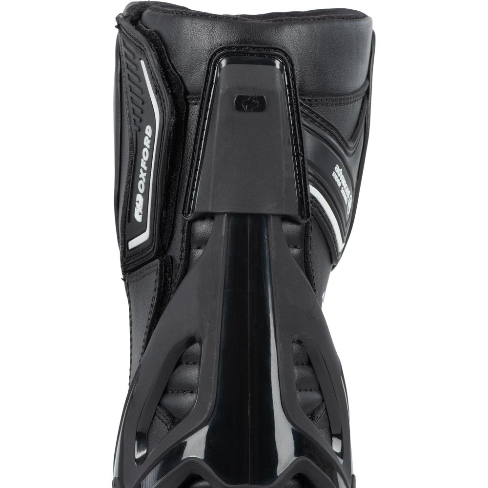 Oxford Nexus 1.0 Air Boots Black / White - FREE UK Shipping, FREE 365 Day Returns | Moto Central