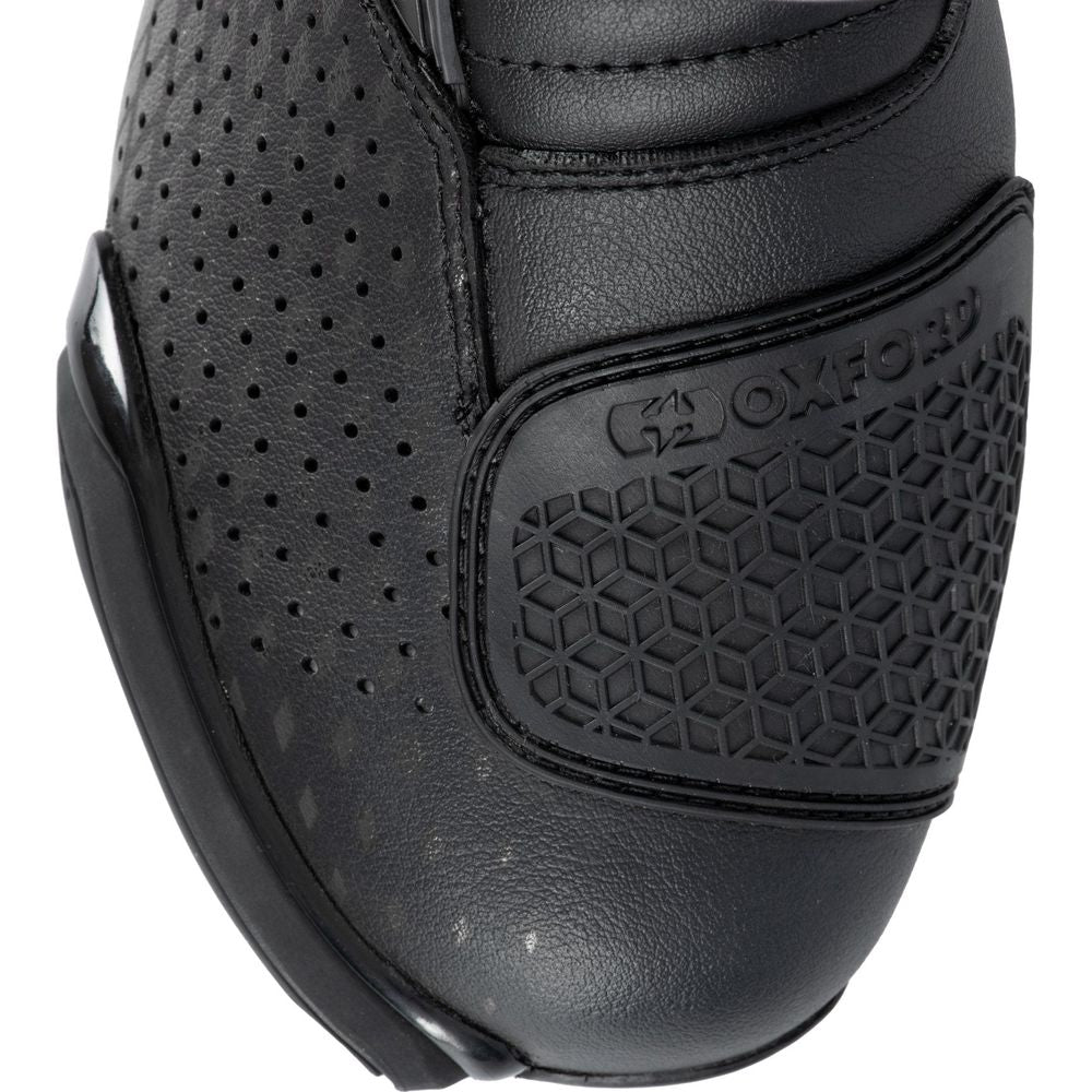 Oxford Nexus 1.0 Air Boots Black / White - FREE UK Shipping, FREE 365 Day Returns | Moto Central