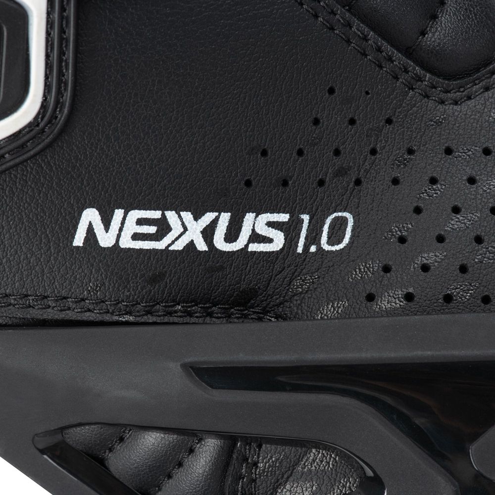 Oxford Nexus 1.0 Air Boots Black / White - FREE UK Shipping, FREE 365 Day Returns | Moto Central