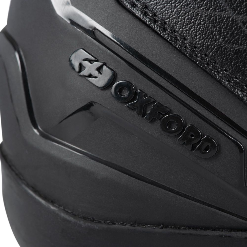 Oxford Nexus 1.0 Air Boots Black / White - FREE UK Shipping, FREE 365 Day Returns | Moto Central