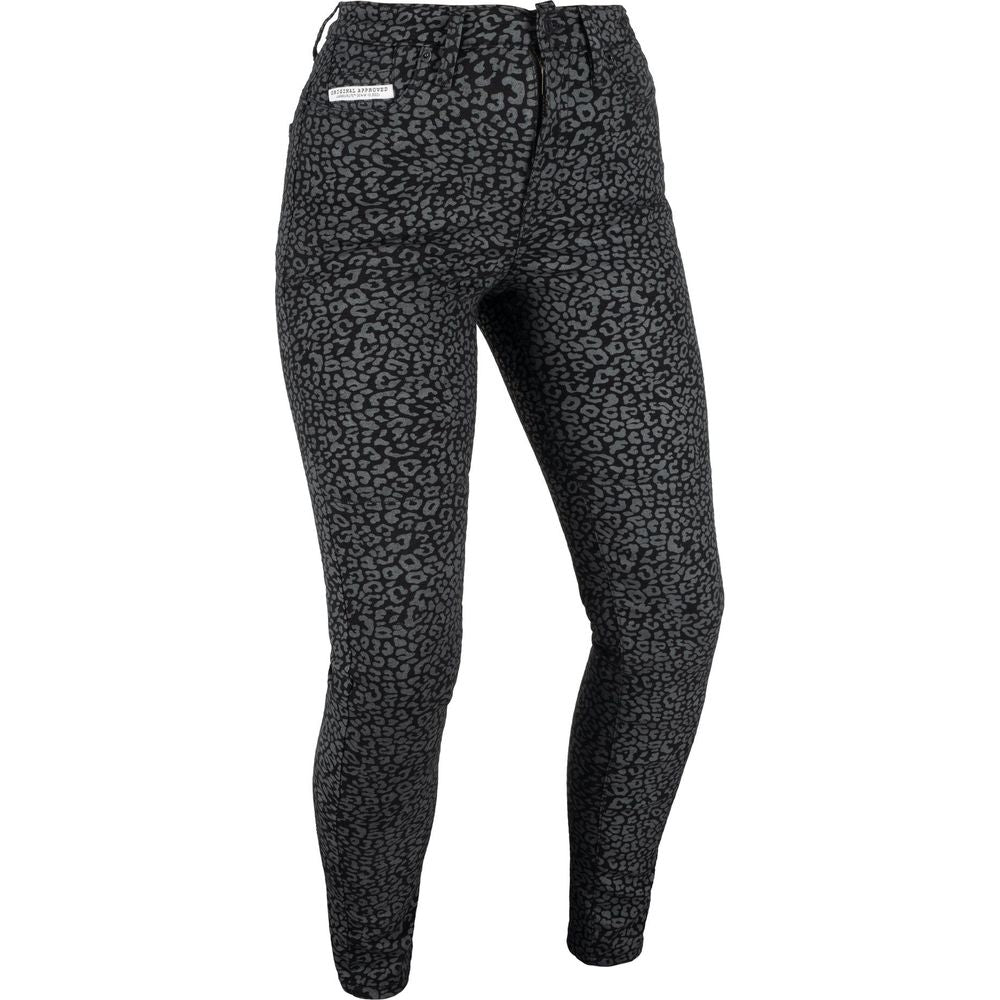 Oxford Original Approved AA Super Stretch Ladies Jeans Leopard