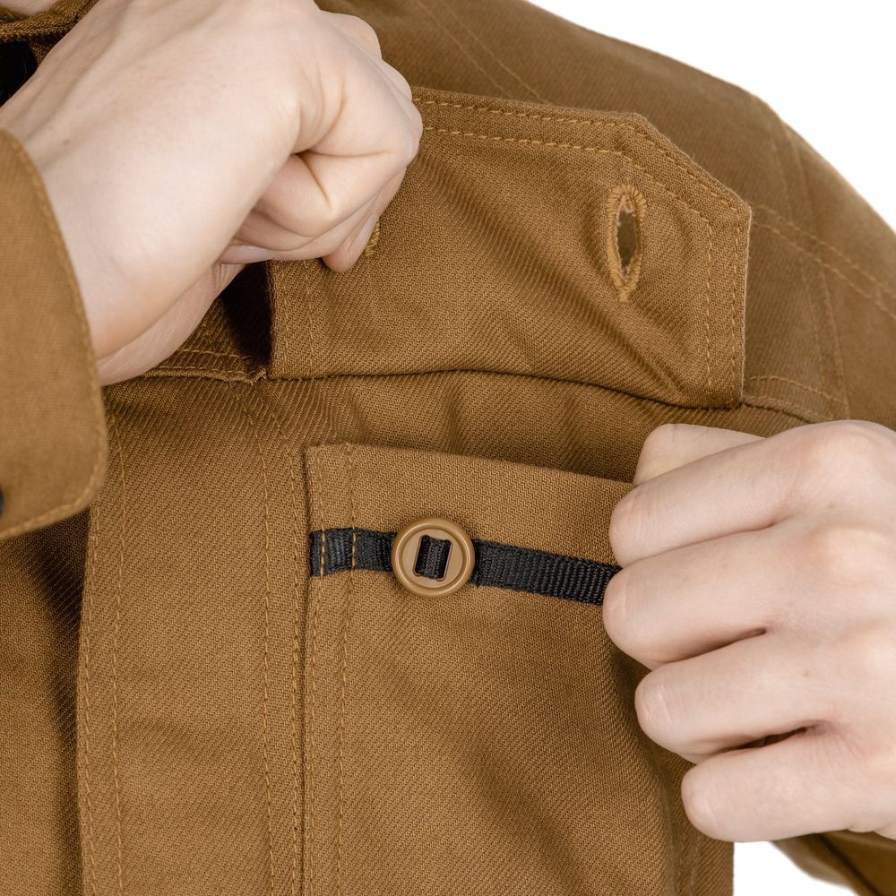 Oxford Original Approved Heist AAA Textile Jacket Tan