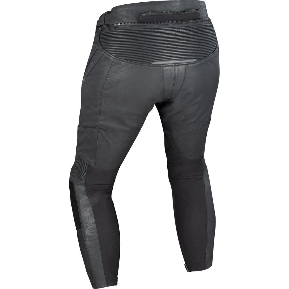 Oxford Cypher 1.0 Leather Trouser Stealth Black  - FREE UK Shipping, FREE 365 Day Returns | Moto Central