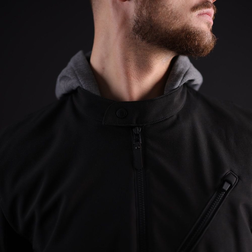 Oxford Faringdon Textile Jacket Stealth Black  - FREE UK Shipping, FREE 365 Day Returns | Moto Central