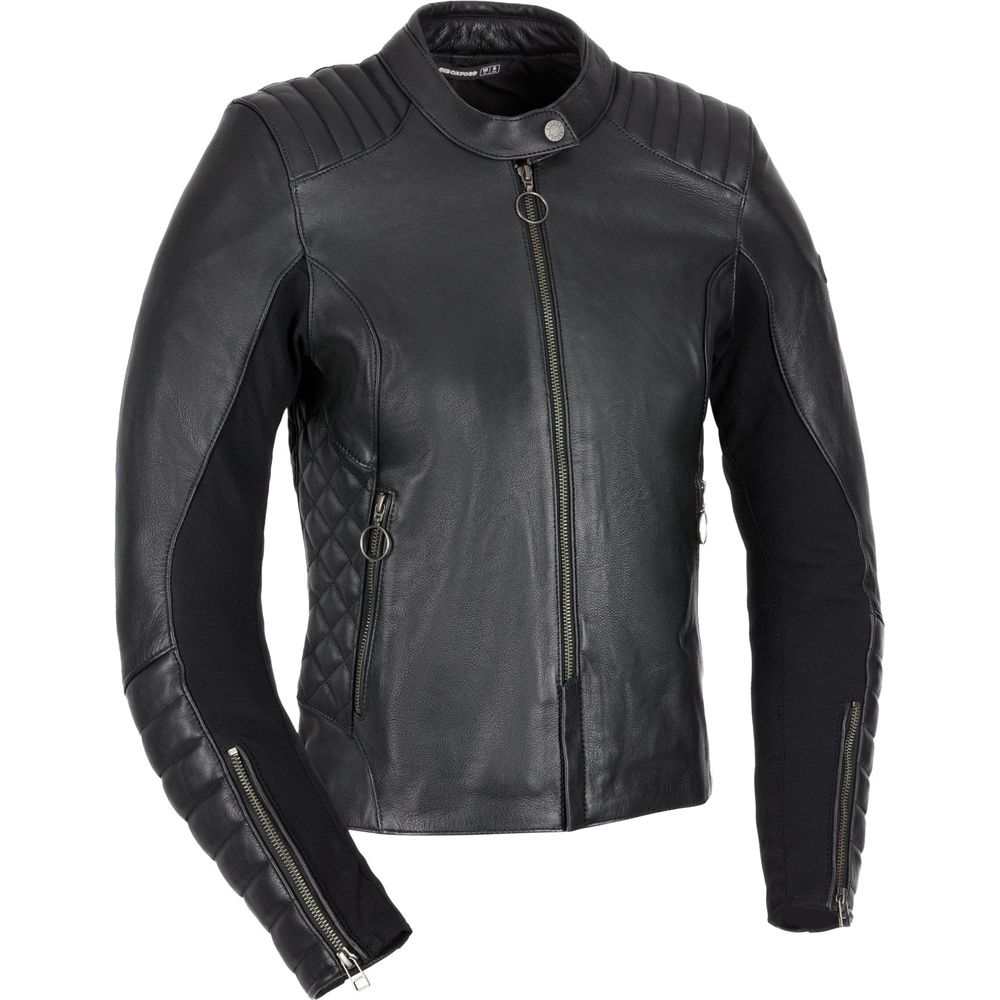 Oxford Radley Ladies Leather Jacket Black