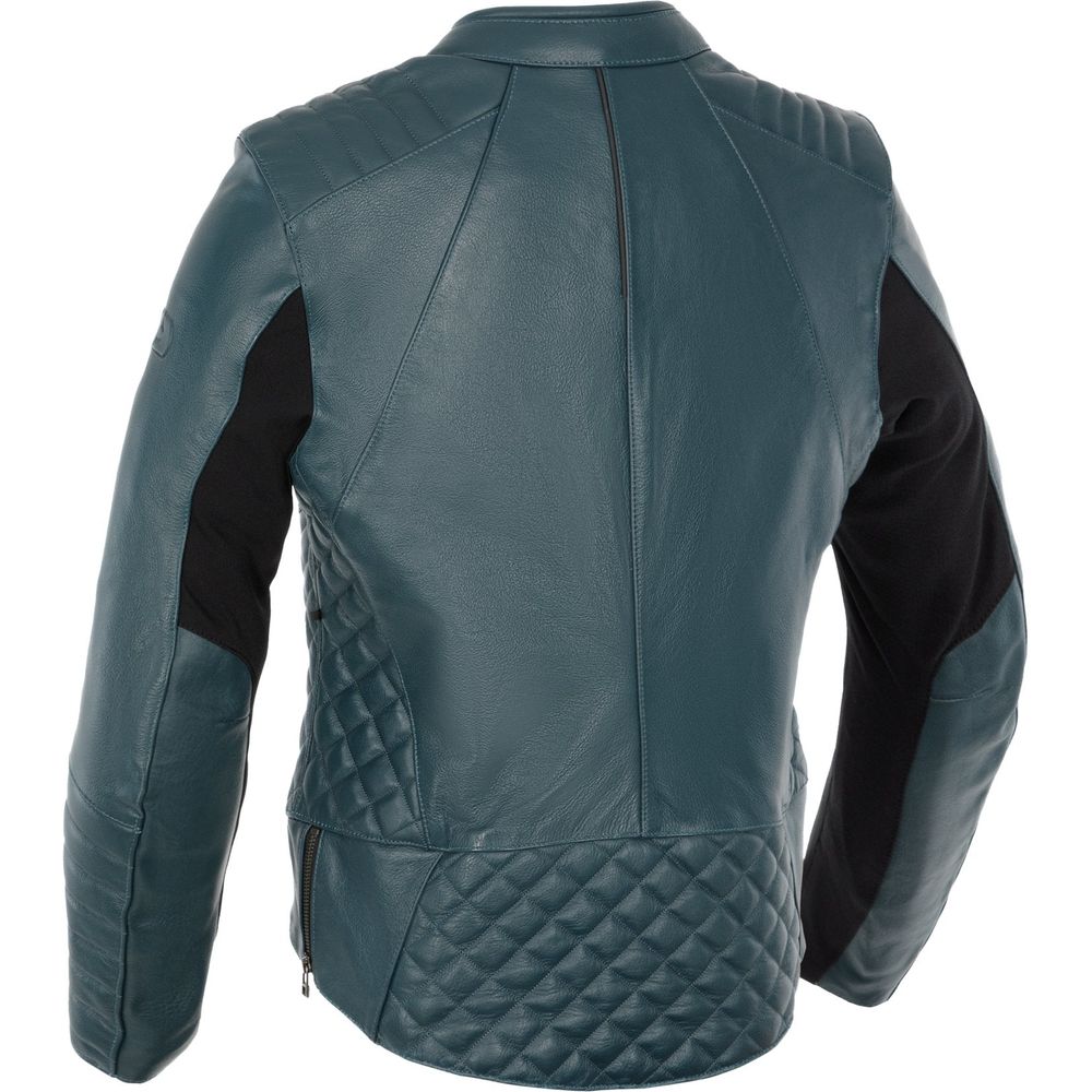 Oxford Radley Ladies Leather Jacket Teal - FREE UK Shipping, FREE 365 Day Returns | Moto Central