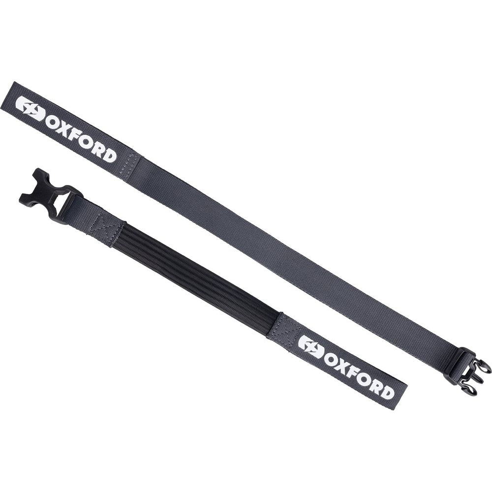 Oxford Atlas B Clip Straps Pair Asphalt - 26mm x 1.2m  - FREE UK Shipping, FREE 365 Day Returns | Moto Central