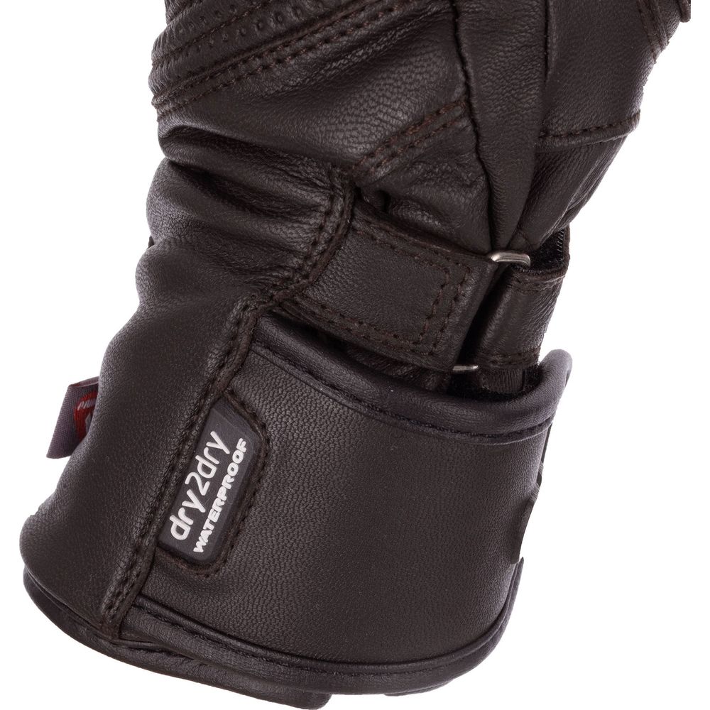 Oxford Hamilton Waterproof Ladies Leather Gloves Brown