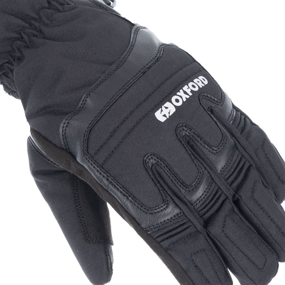 Spartan Waterproof Ladies Textile Gloves Black  - FREE UK Shipping, FREE 365 Day Returns | Moto Central