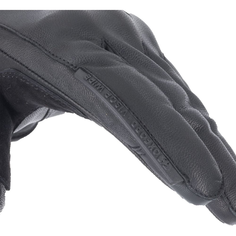 Oxford Holton Waterproof Ladies Leather Gloves Black