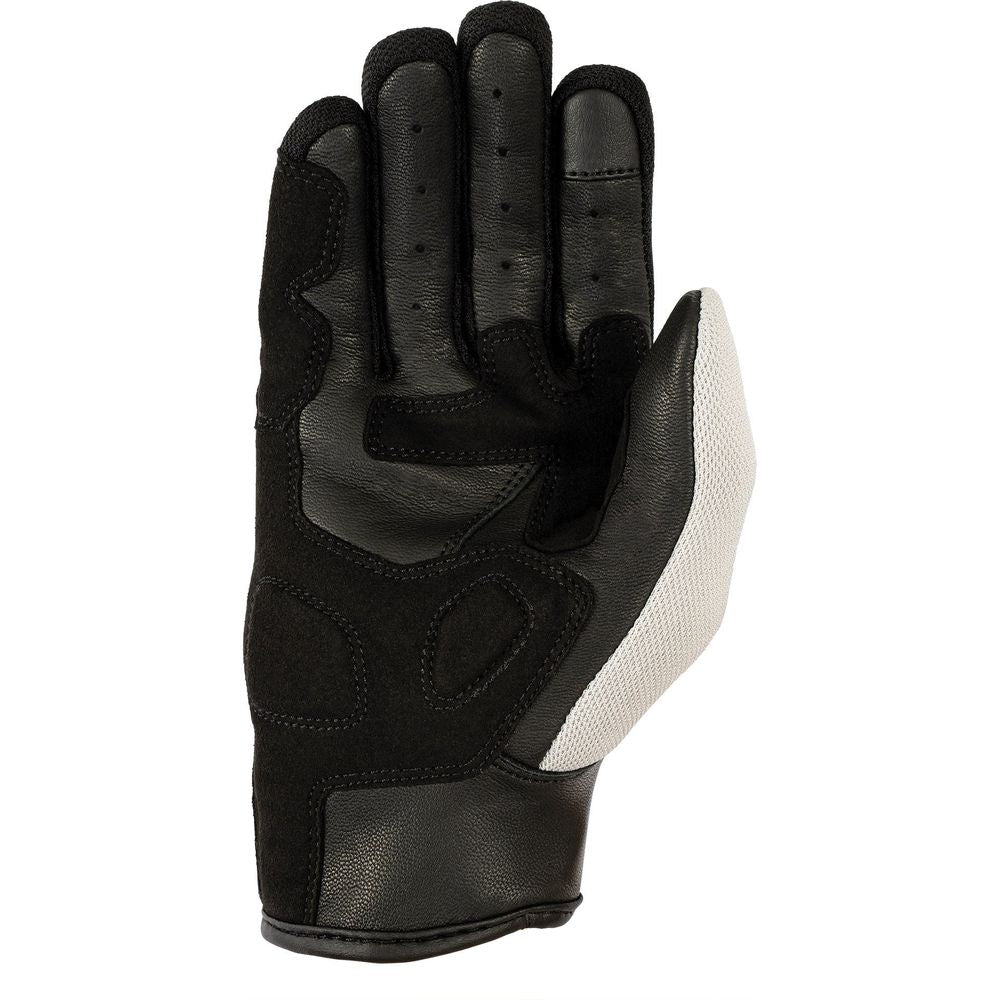 Oxford Dakar 1.0 Ladies Textile Gloves Silver / Black - FREE UK Shipping, FREE 365 Day Returns | Moto Central